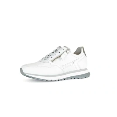 Abbildung von Gabor Comfort Sneaker low, Damen, Größe: 37, Weiss silber Schuhe
