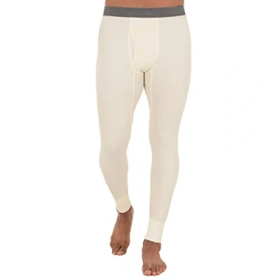 Abbildung von Fruit of the Loom Herren Recycled Premium Waffle Thermal Underwear Bottom (1, 2, 3, and 4 Packs) Pyjamahose, Schwarz/Schwarz/Greystone Heather, 3X Groß (3er