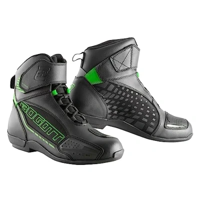 Abbildung von Bogotto GPX Motorradschuhe, schwarz/grün, 42