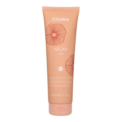 Abbildung von Echosline Nährende Maske mit Arganöl für empfindliches, behandeltes und devitalisiertes Haar, 300 ml