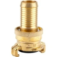 Abbildung von Messing Druckkupplung, für 25mm (1“) Schläuche, Schlauchstück