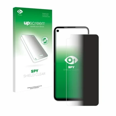 Abbildung von upscreen Anti Spy Blickschutzfolie für Google Pixel 4a Privacy Screen Displayschutz Folie [Sichtschutz, Blaulichtfilter]