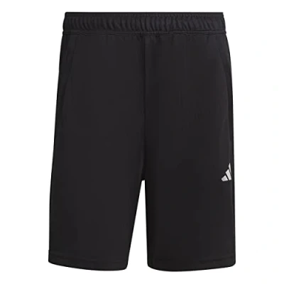 Abbildung von adidas Herren Train Essentials All Set Training Shorts, Black / White, S Tall