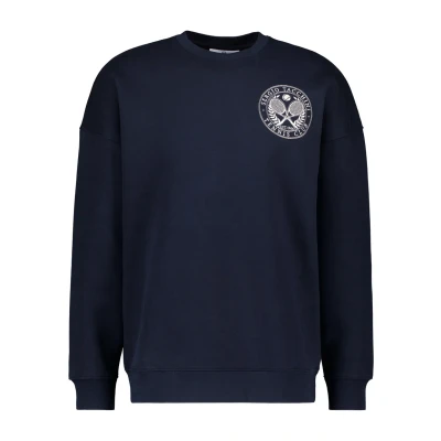 Abbildung von Sergio Tacchini Circolo Sweatshirt, Herren, Größe: Large, Navy/gardenia