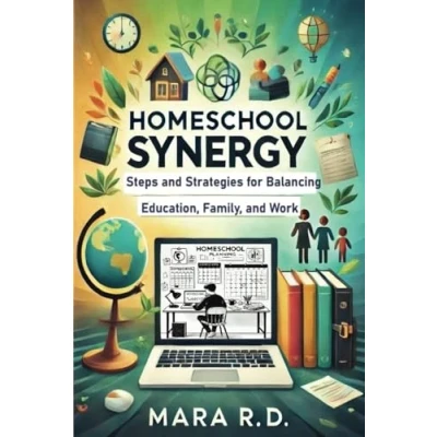 Abbildung von Homeschool Synergy: Steps and Strategies for Balancing Education, Family, Work: An essential guide parents navigating the homeschooling journey in Canada USA