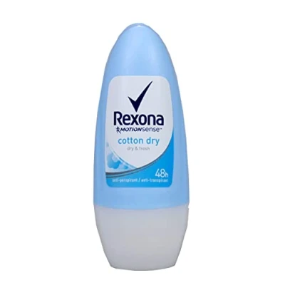 Abbildung von Rexona Women Deo Roll on Cotton Dry Body Responsive, 3er Pack (3 x 50 ml)