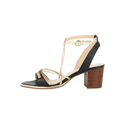 Abbildung von Les Tropeziennes par M Belarbi Lilon Riemensandalette, Damen, Größe: 38, Noir or Schuhe