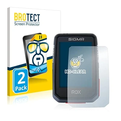 Abbildung von BROTECT (2 Stück Schutzfolie für Sigma ROX 2.0 Displayschutz Folie Ultra Klar