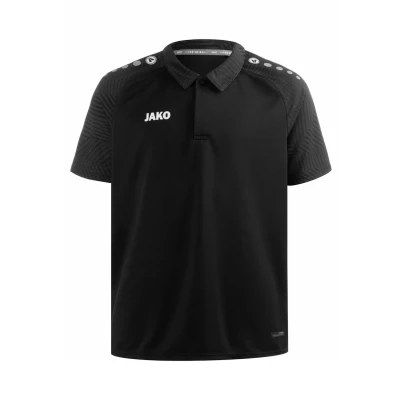 Abbildung von JAKO Fussball Teamsportperformance Poloshirt für Kinder, Größe: 164, Schwarz anthra light