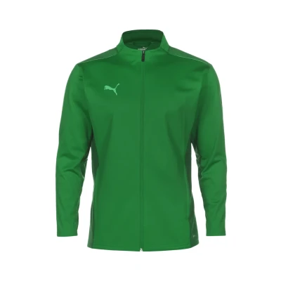 Abbildung von Puma Teamcup Trainingsjacke, Herren, Größe: Small, Amazon green / dark gecko