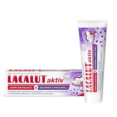 Abbildung von Lacalut aktiv Zahnfleischschutz &amp; gesunder Zahnschmelz 75 ml