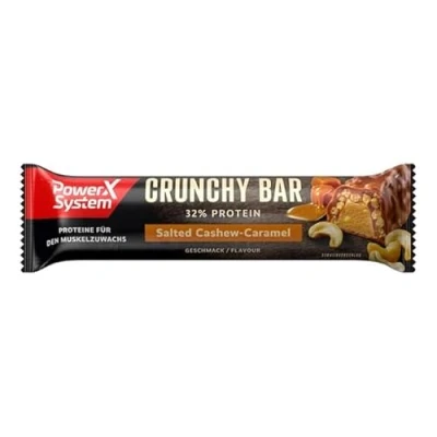 Abbildung von Power System Crunchy Bar Protein Riegel Cashew Karamell, 45 g