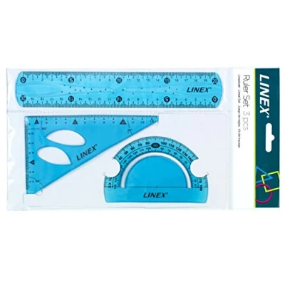 Abbildung von LINEX Geometrie Set, blau
