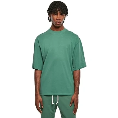 Abbildung von Urban Classics Sleeve Tshirt basic, Herren, Größe: Large, Leaf