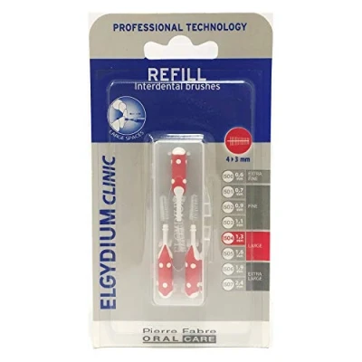 Abbildung von Elgydium Clinic Refills Interdental Brushes Fine Conical 4 3mm X3