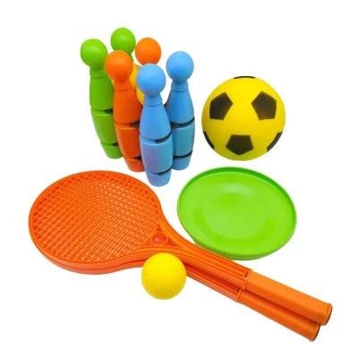 Abbildung von Alldoro Gro&szlig;es Outdoor Spielset f&uuml;r Aktivit&auml;ten im Freien