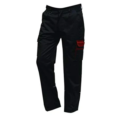 Abbildung von ORN Workwear 2580 Silverswift zweifarbige Kampfhose, Marineblau/Rot, 50T