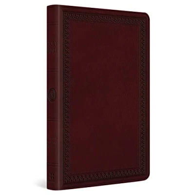 Abbildung von Large Print Value Thinline Bible ESV Border Design: English Standard Version, TruTone, Mahogany,