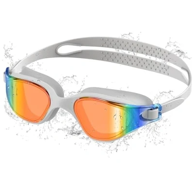 Abbildung von Ambienden Schwimmbrille Herren Damen Mit UV Schutz HD Linse Antibeschlag Wasserdichte FüR Strand Pool Komfort Sitz Unisex Taucherbrille Erwachsene Und Jugendliche