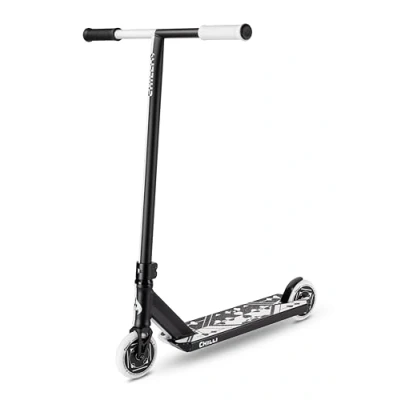 Abbildung von Chilli Pro Scooter™ Reaper Reloaded V2 Das ORIGINAL Direkt vom Hersteller High End Stuntscooter für Profi Rider 120 mm PU Räder Trick Roller Kinder und Erwachsene Farbe scharz/weiß