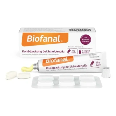 Abbildung von BIOFANAL Kombipackung bei Scheidenpilz 1 P