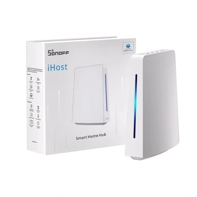 Abbildung von SONOFF iHost Smart Home Hub, Zigbee Gateway, Lokaler LAN Server, Szene ohne Internet ausführen, Unterstützt alle Geräte,Unterstützt Open API und ADD On Integration.(DDR4 4G)