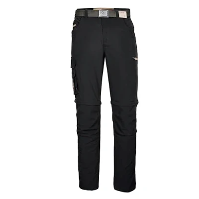 Abbildung von G.I.G.A. DX Herren Zipp Off Hose mit abzippbaren Beinen GS 36 MN PNTS, schwarz, 56, 41737 000
