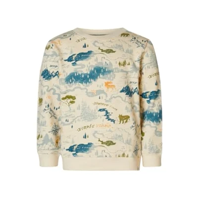 Abbildung von Noppies Sweatshirt für Kinder, Größe: 92, Fog