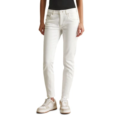 Abbildung von Marc O&#039;Polo Denim Model ALVA Jeans Slim Fit, Damen, Größe: 28x34, White