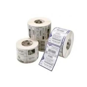 Abbildung von Zebra Matt beschichtetesThermotransfer Papieretikett, 76 mm, core, 2740 Etiketten, 930 Labels, Perfo Box Of 12, 102 x 51 mm
