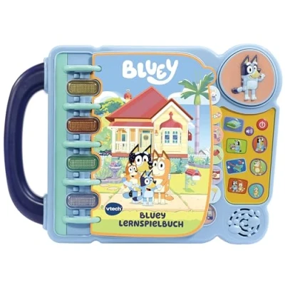 Abbildung von Vtech® Buch Bluey Lernspielbuch, interaktives Lernbuchsystem
