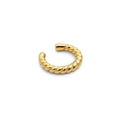 Abbildung von Singularu Tressia Einzelner Ohrring goldcoloured, Damen, Größe: One Size, Gold/coloured