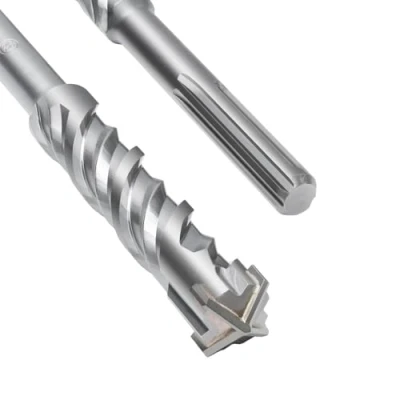 Abbildung von SDS Max Bohrer 32 x 460mm,Betonbohrer mit 4 Hartmetall Schneiden und Doppelwendel,Hammerbohrer Für Beton,Stein,Naturstein