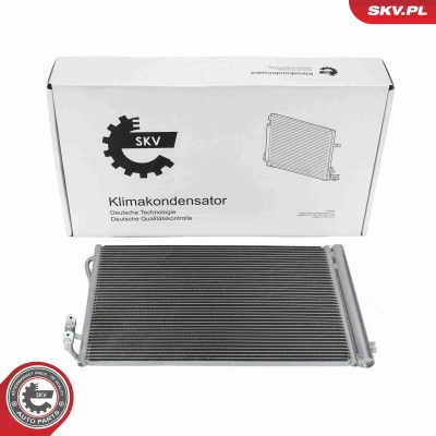 Abbildung von ESEN SKV 86SKV278 Klimakondensator mit Trockner Aluminium 624mm BMW: 3 Touring, Coupe, Limousine