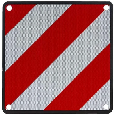Abbildung von HP Autozubehör 25132 Warntafel 2in1 für Italien und Spanien, Rot/ Weiß