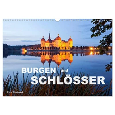 Abbildung von Burgen und Schlösser (Wandkalender 2025 DIN A3 quer), CALVENDO Monatskalender