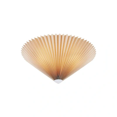 Abbildung von Deckenleuchte Plisado, beige, Ø 50 cm