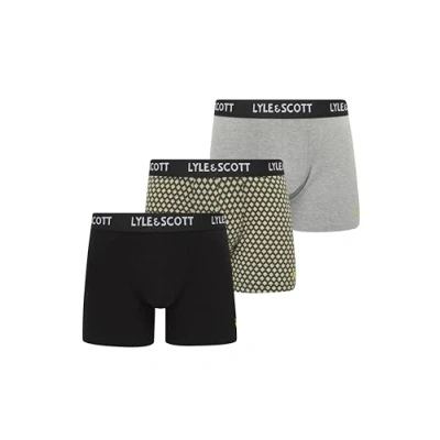 Abbildung von Lyle &amp; Scott Boxershorts Herren (3 Er Set), Baumwolle, Elastischer Bund