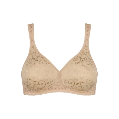 Abbildung von Triumph Elegant Cotton Triangel BH Skin light combination, Damen, Größe: 75D, combination