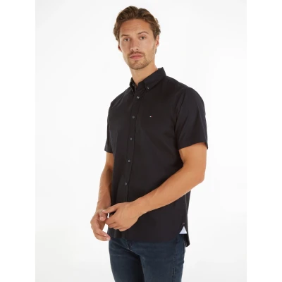 Abbildung von Tommy Hilfiger FLEX Hemd, Herren, Größe: XXL, Black