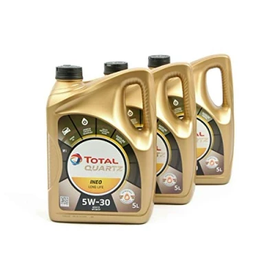 Abbildung von 3x MOTORÖL TOTAL QUARTZ INEO LONG LIFE 5W 30 5L