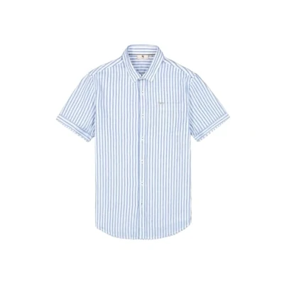 Abbildung von Garcia Hemd, Herren, Größe: XXL, Stripe blue