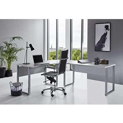 Abbildung von moebel dich auf Schreibtisch OFFICE EDITION (Schreibtisch, 1 St., Winkelschreibtisch in 2 Farbvarianten), wechselseitig montierbar Made Germany