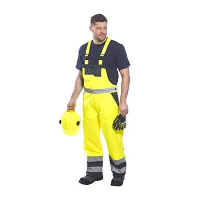Abbildung von Portwest Winterlatzhose, gefüttert, Größe: 4XL, Farbe: Gelb, S489YER4XL