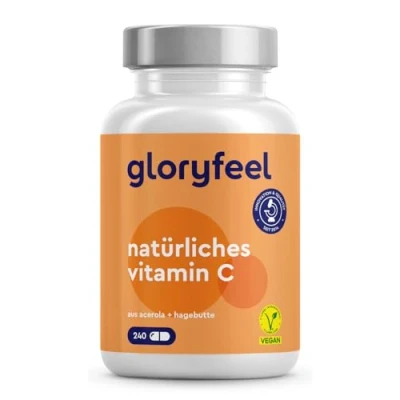 Abbildung von gloryfeel® Natürliches Vitamin C 400 mg 240 St