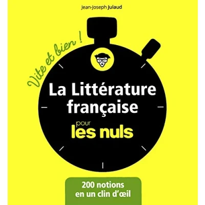 Abbildung von La litterature pour les nuls