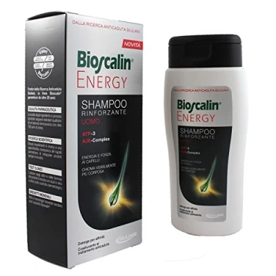 Abbildung von BIOSCALIN ENERGY kräftigendes Shampoo mit ATP und AJB, 200 ml, für Herren