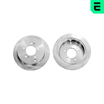 Abbildung von OPTIMAL BS 8526C Bremsscheibe Hinterachse 284 10 5/8 voll beschichtet HYUNDAI: ix35, Tucson, Santa Fe I, KIA: Sportage III, II