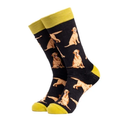 Abbildung von Soctopus Freizeitsocken Labrador Hund Socken in 43 46 im Paar