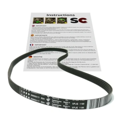 Abbildung von SC Solocorreas Waschmaschinenriemen 5PJE 1189 (9000055177)
